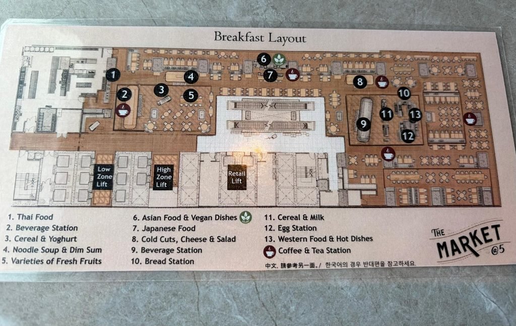 breakfast map