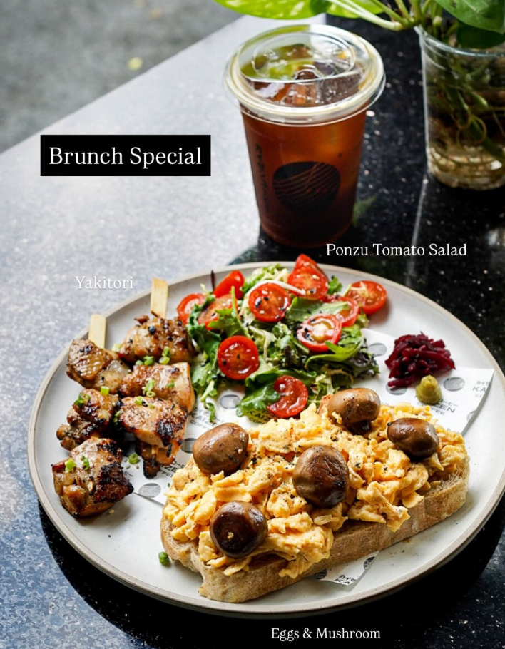 Australian style brunch